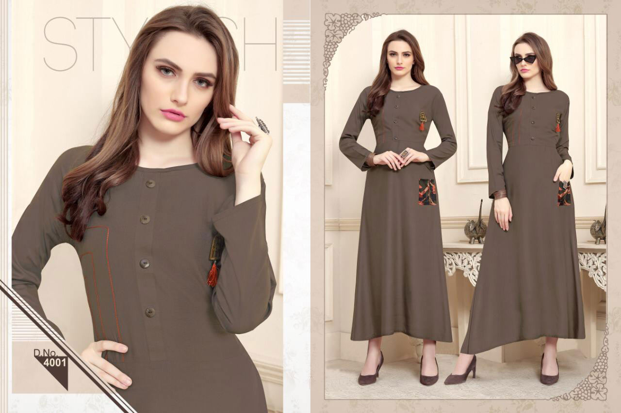 Pulpee Vol-6 Kajri Rayon Kurti Manufacturer Surat Pulpee Vol-6 Kajri Rayon Kurti Manufacturer Surat